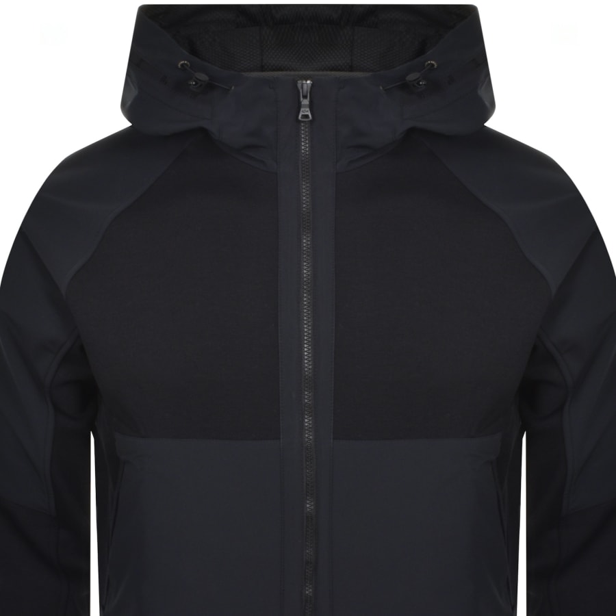 Paul and Shark Techno Full Zip Sweatshirt Black male Medium
